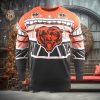 Chicago Bears Grinch Max Dog Christmas Ugly Sweater