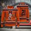 Arizona Cardinals Mickey Mouse Santa Ugly Christmas Sweater