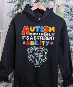 Chicago Bears NFL Autism Is Not A Disability 2024 Shirt