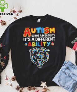 Chicago Bears NFL Autism Is Not A Disability 2024 Shirt