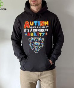 Chicago Bears NFL Autism Is Not A Disability 2024 Shirt