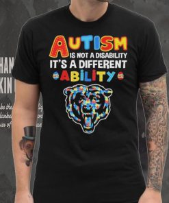 Chicago Bears NFL Autism Is Not A Disability 2024 Shirt