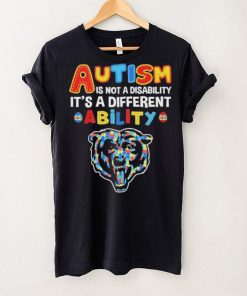 Chicago Bears NFL Autism Is Not A Disability 2024 Shirt