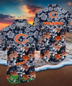 Chicago Bears NFL Floral Hawaiian Shirt Trending Summer