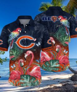 Chicago Bears NFL Flower Full Printing Hawaiian Shirt