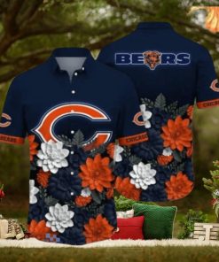 Chicago Bears NFL Flower Hawaii Shirt Style Gift For Men And Women