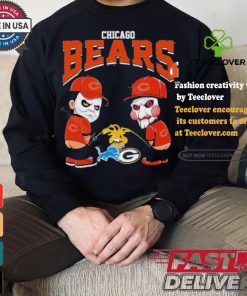 Chicago Bears NFL Halloween Peeing Funny Shirt