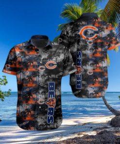 Chicago Bears NFL Hawaiian Shirt And Shirt Tropical Pattern Summer For Football NFL Fans