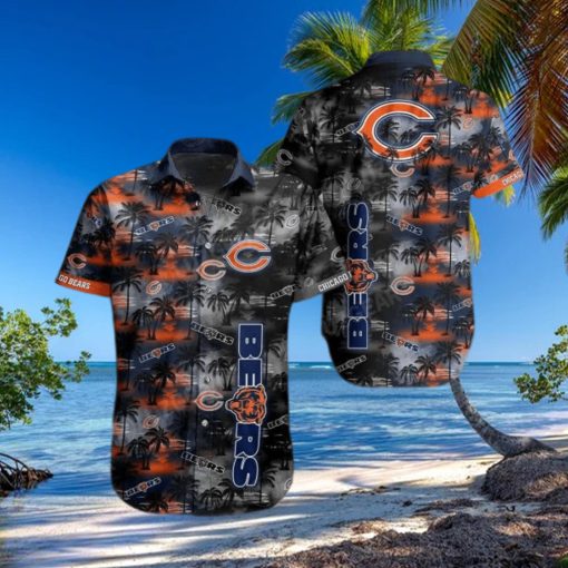 Chicago Bears NFL Hawaiian Shirt And Shirt Tropical Pattern Summer For Football NFL Fans