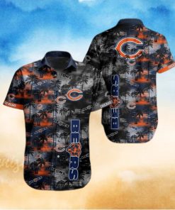 Chicago Bears NFL Hawaiian Shirt And Shirt Tropical Pattern Summer For Football NFL Fans