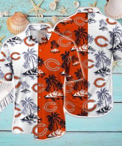 Chicago Bears NFL Hawaiian Shirt Coconut Tree For Men Women Fans