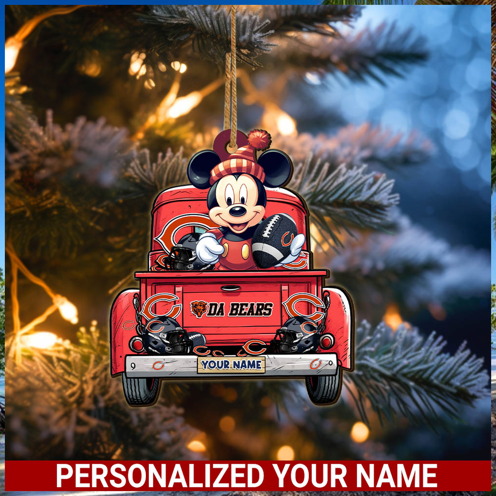 Chicago Bears NFL Mickey Ornament Personalized Your Name SP12102336ID05 Chicago Bears NFL Mickey Ornament Personalized Your Name SP12102336ID05
