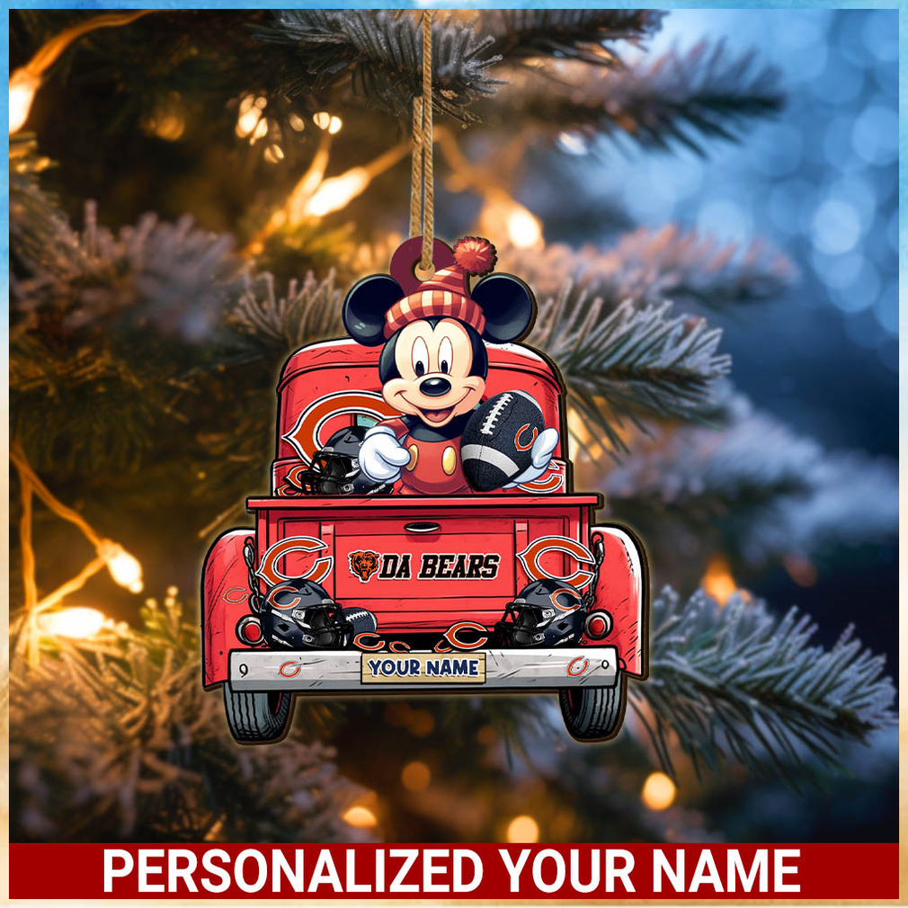 Chicago Bears NFL Mickey Ornament Personalized Your Name SP12102336ID05 Chicago Bears NFL Mickey Ornament Personalized Your Name SP12102336ID05