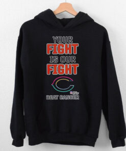 Chicago Bears NFL Your Fight Is Our Fight Beat Cancer Shirt