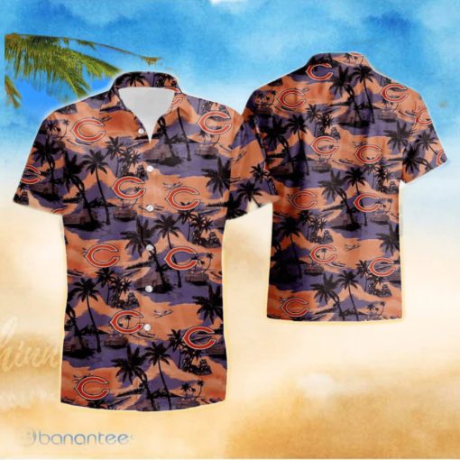 Chicago Bears Nfl Tommy Bahama Hawaiian Shirt And Shorts 2023 Happy Summer Gift For Fans