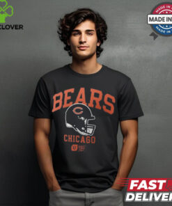Chicago Bears Nike Anthracite Helmet Essential T Shirt