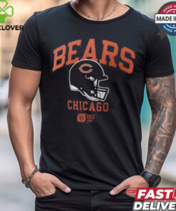 Chicago Bears Nike Anthracite Helmet Essential T Shirt