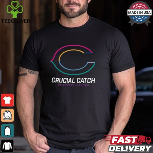 Chicago Bears Nike Black 2024 NFL Crucial Catch T Shirt