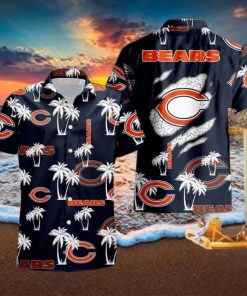 Chicago Bears Taz And bugs NFL Teams Hawaiian Shirt Gift For Men