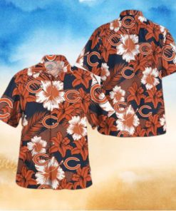 Chicago Bears Summer Flower Hawaiian Shirt