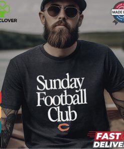 Chicago Bears Sunday Football Club Heavyweight T Shirt