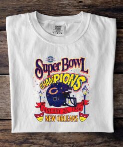 Chicago Bears Super Bowl Champions New Orleans 1986 Shirt