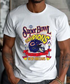 Chicago Bears Super Bowl Champions New Orleans 1986 Shirt