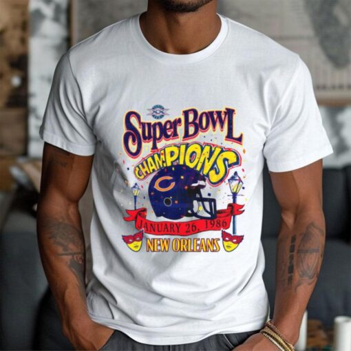 Chicago Bears Super Bowl Champions New Orleans 1986 Shirt
