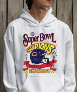 Chicago Bears Super Bowl Champions New Orleans 1986 Shirt