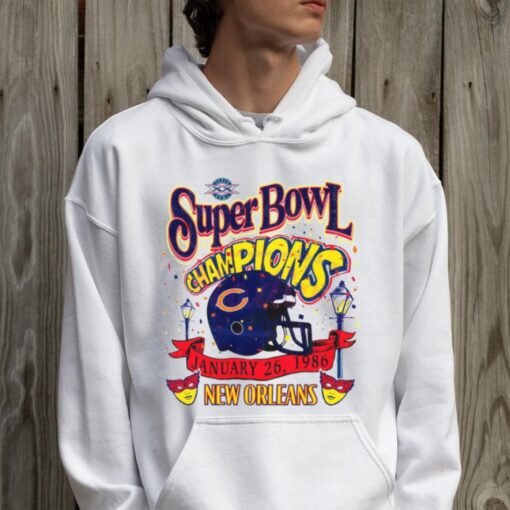 Chicago Bears Super Bowl Champions New Orleans 1986 Shirt