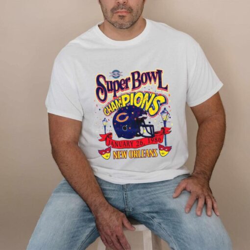Chicago Bears Super Bowl Champions New Orleans 1986 Shirt