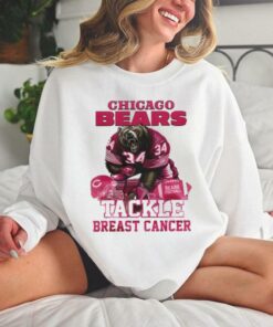 Chicago Bears Tackle Breast Cancer 2024 T hoodie, sweater, longsleeve, shirt v-neck, t-shirt