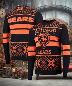 Chicago Bears Ugly Christmas Sweater Full Print For Chicago Bears Fans Christmas