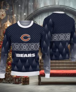Chicago Bears Ugly Christmas Xmas Sweater Decorate Gift Mens Women