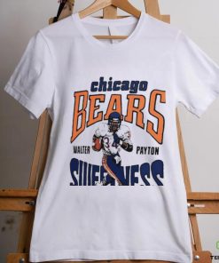 Chicago Bears Walter Payton Homage Ash Retired Player Caricature Tri Blend T Shirt 2 Chicago Bears Walter Payton Homage Ash Retired Player Caricature Tri Blend T Shirt