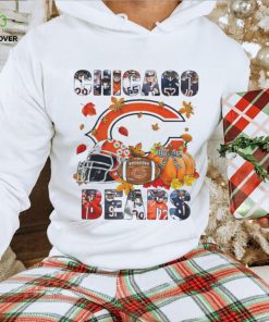 Chicago Bears fall helmet pumpkin hoodie, sweater, longsleeve, shirt v-neck, t-shirt