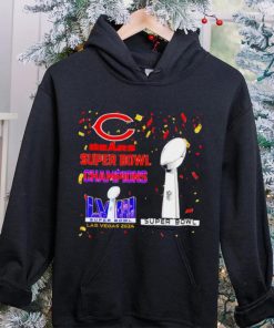 Chicago Bears football Super Bowl Champions Las Vegas 2024 logo hoodie, sweater, longsleeve, shirt v-neck, t-shirt