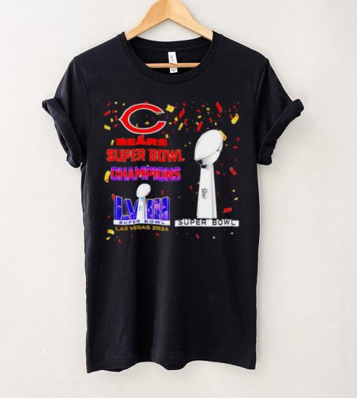 Chicago Bears football Super Bowl Champions Las Vegas 2024 logo hoodie, sweater, longsleeve, shirt v-neck, t-shirt