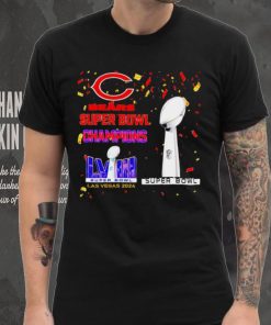 Chicago Bears football Super Bowl Champions Las Vegas 2024 logo hoodie, sweater, longsleeve, shirt v-neck, t-shirt