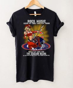 Chicago Bears rock music keep my soul forever young shirt