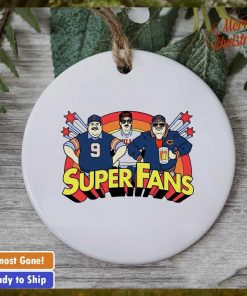 Chicago Bears super fans ornament