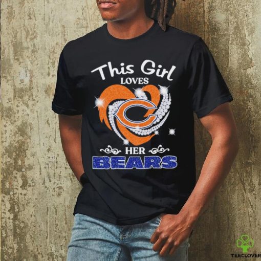 Chicago Bears this girl loves football hoodie, sweater, longsleeve, shirt v-neck, t-shirt