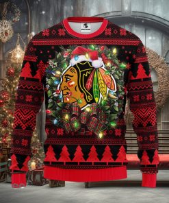 Chicago Blackhawks Christmas Ugly Sweater