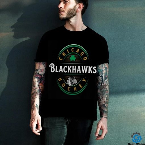 Chicago Blackhawks Fanatics Branded St. Patrick's Day Forever Lucky T Shirt