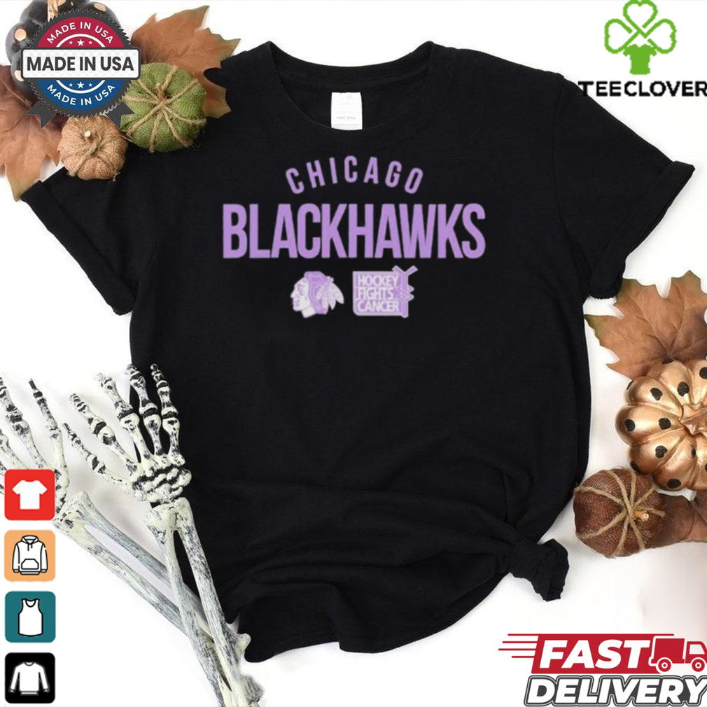Chicago Blackhawks Hockey Fights Cancer 2024 Shirt Chicago Blackhawks Hockey Fights Cancer 2024 Shirt