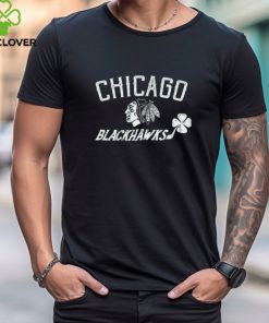 Chicago Blackhawks Levelwear St. Patrick’s Day Richmond Clover T Shirt