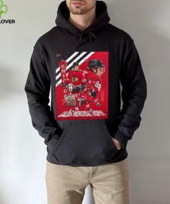 Chicago Blackhawks NHL Connor Bedard MVP Calder Memorial Trophy signature shirt