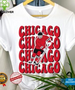 Chicago Blackhawks NHL ice hockey player cartoon shirt 3 Chicago Blackhawks NHL ice hockey player cartoon shirt