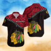 Chicago Blackhawks Snoopy Vibes Hawaiian Shirt