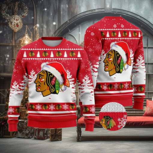 Chicago Blackhawks Xmas Sweater for Funny Christmas Gift Ideas